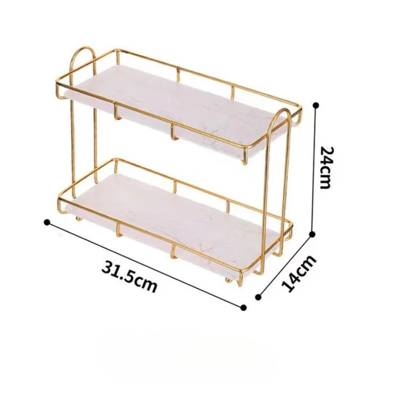 Waterproof Bathroom Shelf – Shower & Kitchen Organizer"