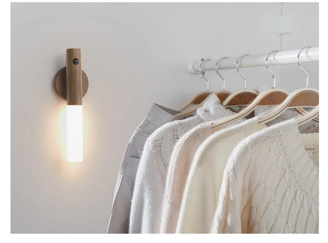 Rechargeable LED Night Light with Human Motion Sensor