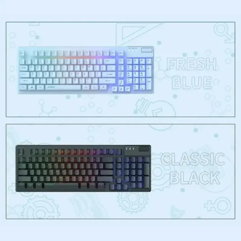 Ajazz™ – Wired Mechanical Keyboard (98 Keys)