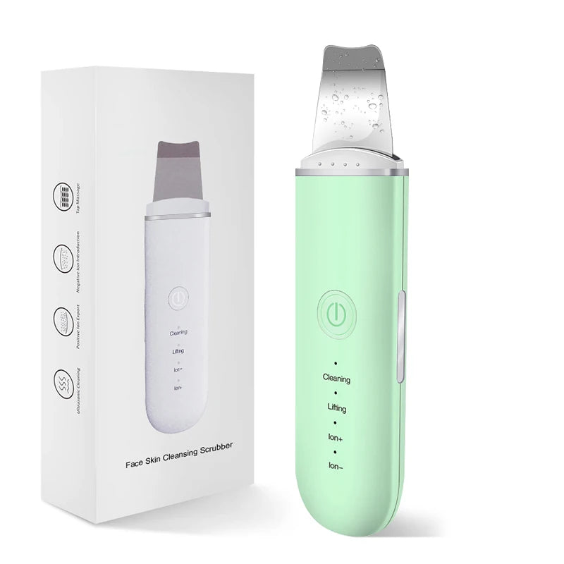 Ultrasonic Facial Skin Scrubber