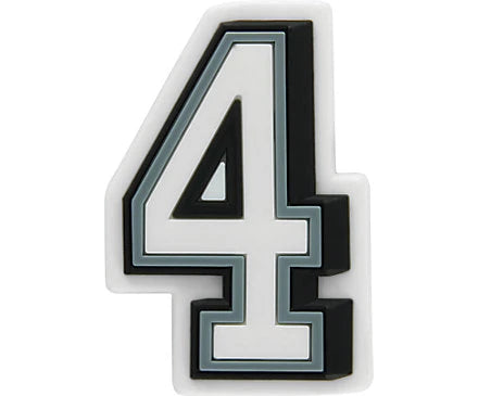 Lucky Angel Number Charm – PVC Buckle for Crocs & DIY Accessories