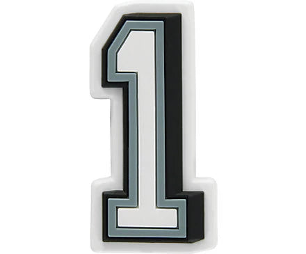 Lucky Angel Number Charm – PVC Buckle for Crocs & DIY Accessories