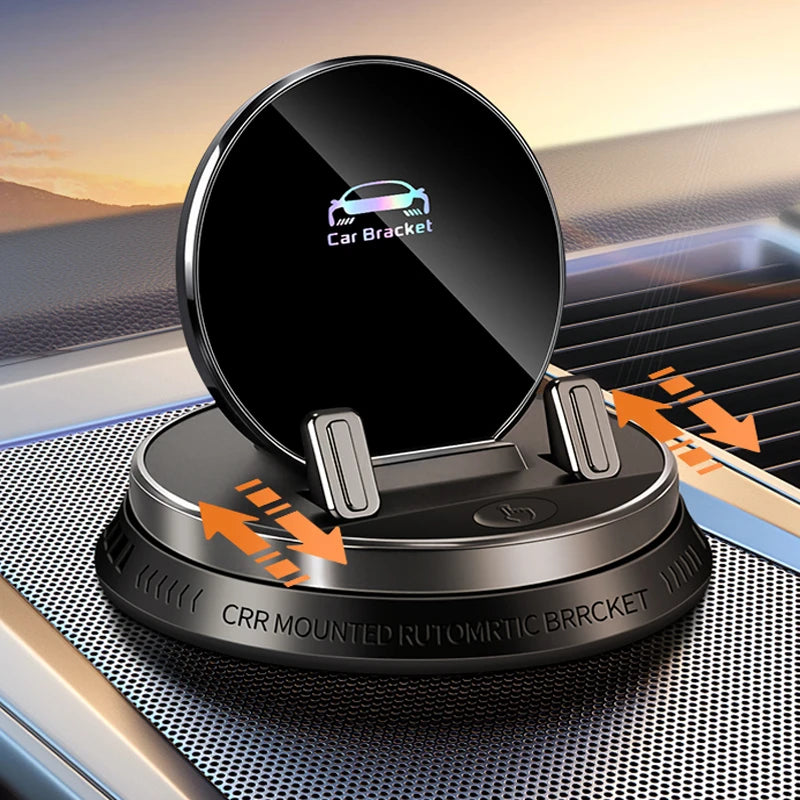 Smart Auto-Clamping Car Phone Holder
