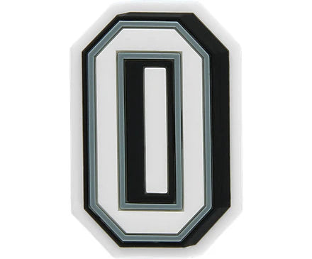 Lucky Angel Number Charm – PVC Buckle for Crocs & DIY Accessories