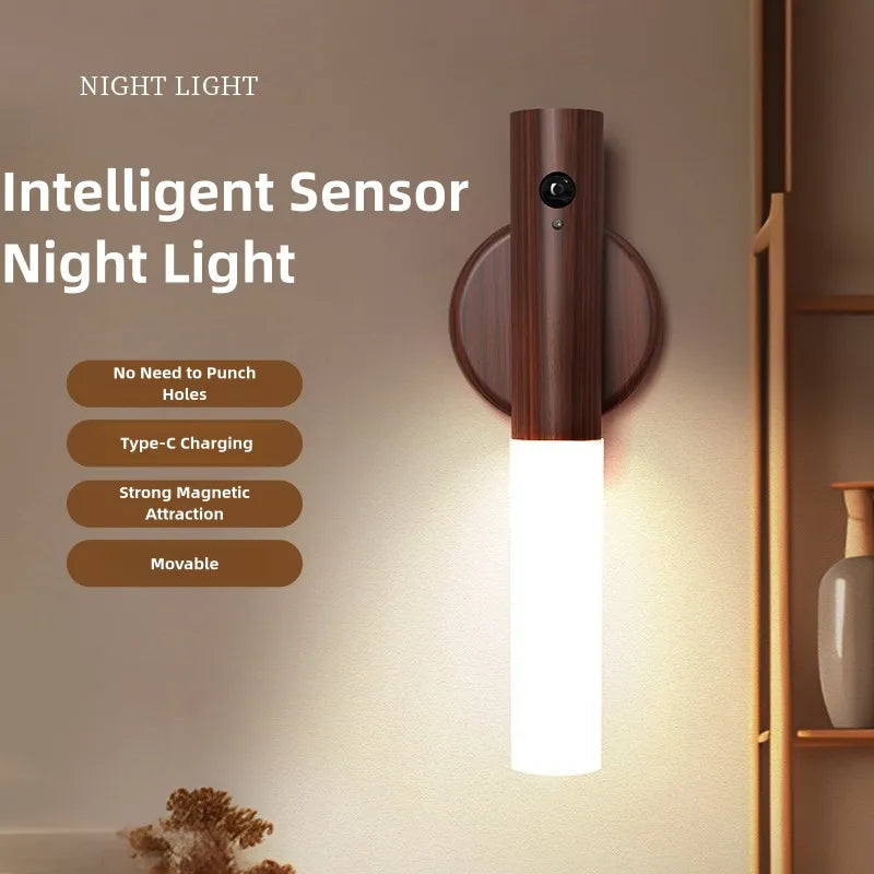 Rechargeable LED Night Light with Human Motion Sensor