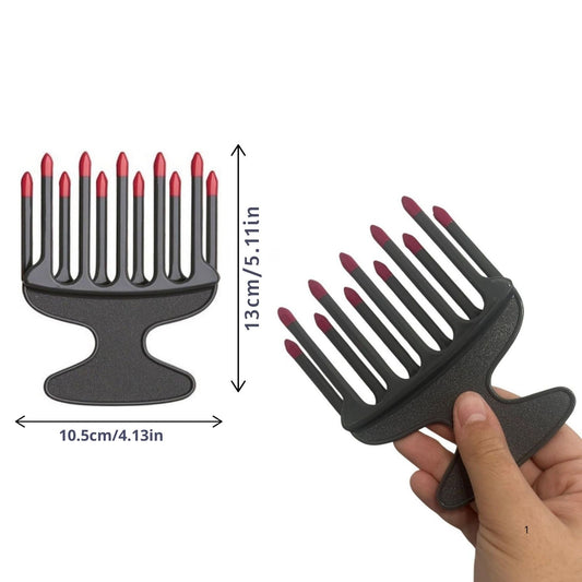 Afro comb dimensions – peine afro for volume.
