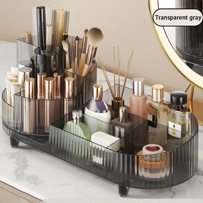 GlowSpin – 360° Rotating Makeup Organizer