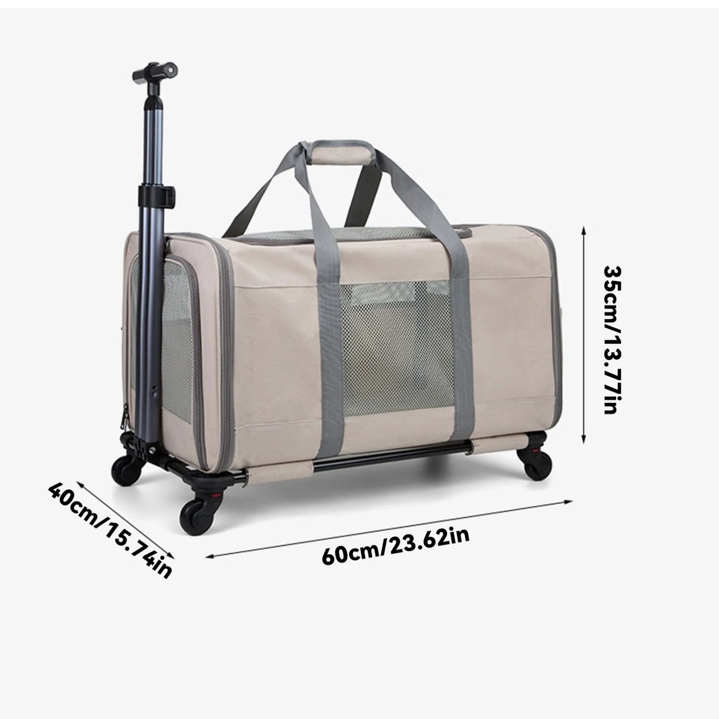 PetPilot™ Foldable Carrier with Wheels