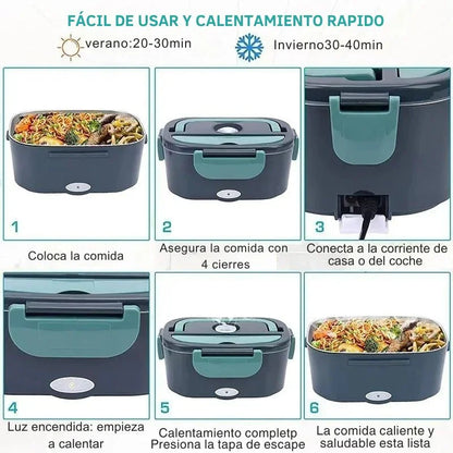 FlexHeat – Electric Lunch Box (1.5L, Car & Home Use)