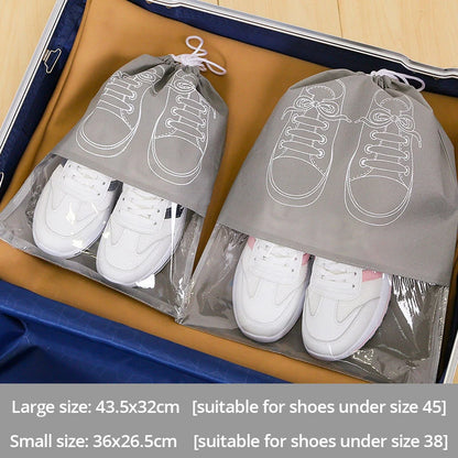 5pcs Shoe Storage Bags – Waterproof & Travel-Ready"