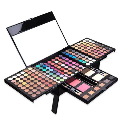 Professional 78-Colour Makeup Palette – Waterproof Matte & Glitter Kit
