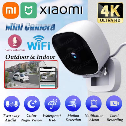 FlexCam 4K™ – Smart Mini Security Camera with Night Vision