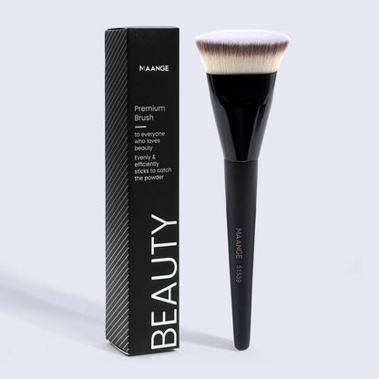MAANGE Foundation & Concealer Brush – Flat Head with Protective Box