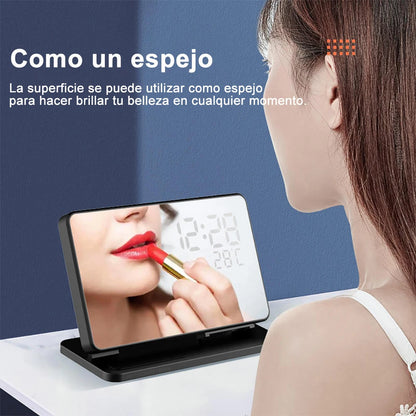 PowerBase – 3-in-1 Wireless Charger with LED Clock