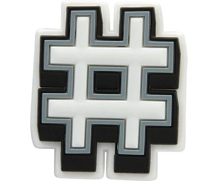 Lucky Angel Number Charm – PVC Buckle for Crocs & DIY Accessories