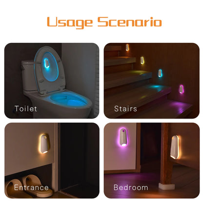 Motion-Activated Toilet Night Light – Mouse Design