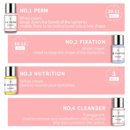 Upgraded Lash Lift Kit – Professional Eyelash Curling