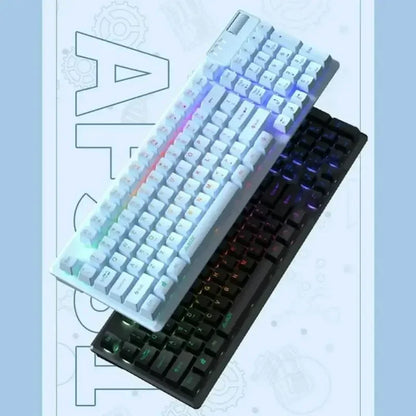 Ajazz™ – Wired Mechanical Keyboard (98 Keys)