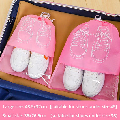 5pcs Shoe Storage Bags – Waterproof & Travel-Ready"