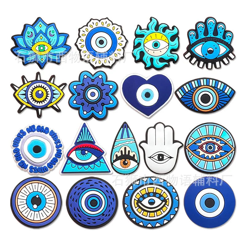 Evil Eye Shoe Charms for Crocs