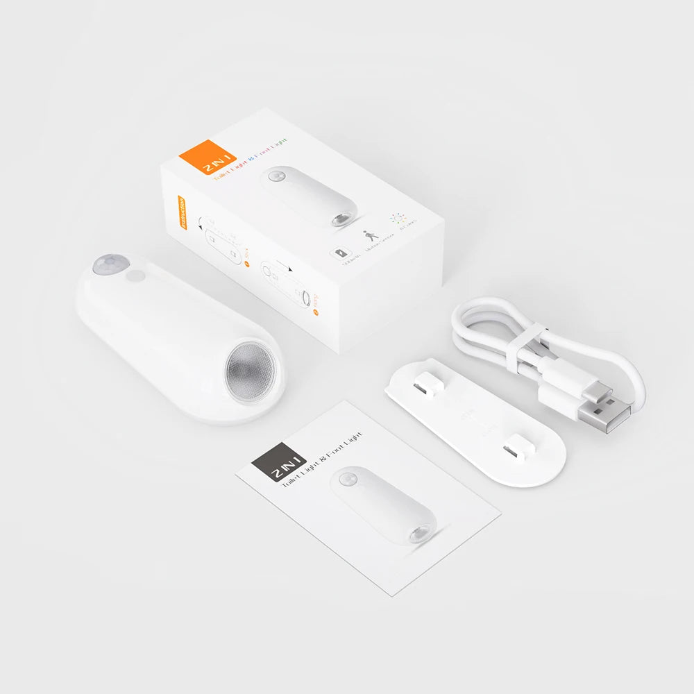 Motion-Activated Toilet Night Light – Mouse Design