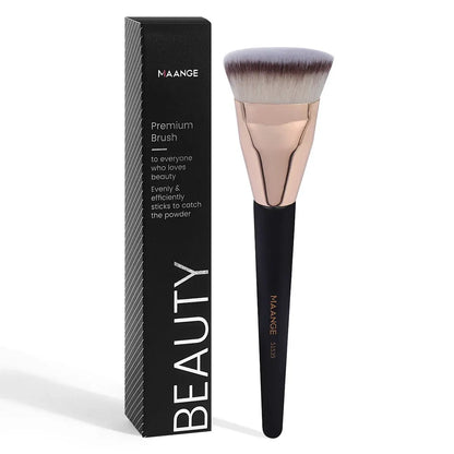 MAANGE Foundation & Concealer Brush – Flat Head with Protective Box