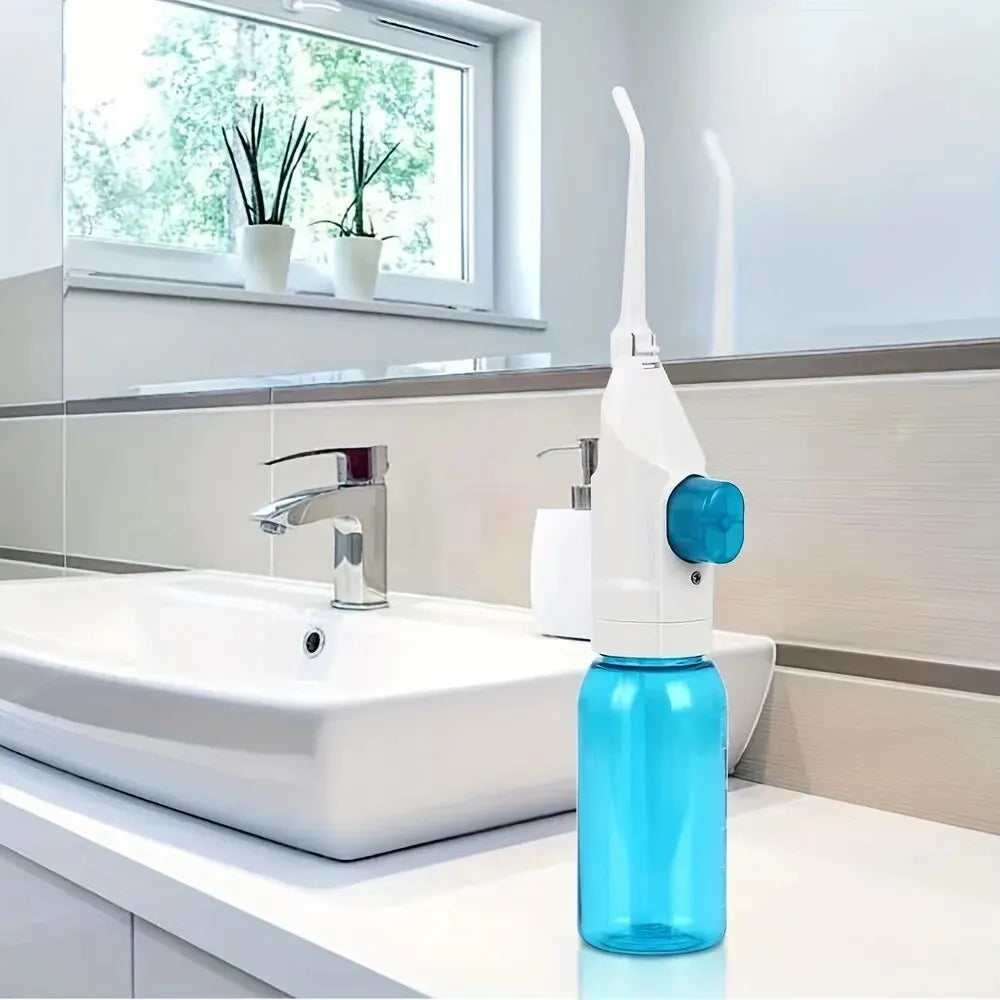 HydroSmile – Manual High-Pressure Portable Water Flosser