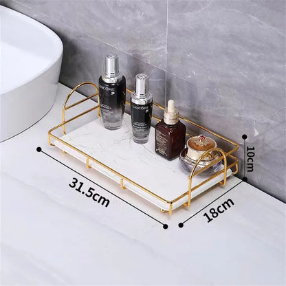 Waterproof Bathroom Shelf – Shower & Kitchen Organizer"