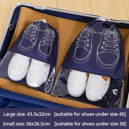 5pcs Shoe Storage Bags – Waterproof & Travel-Ready"
