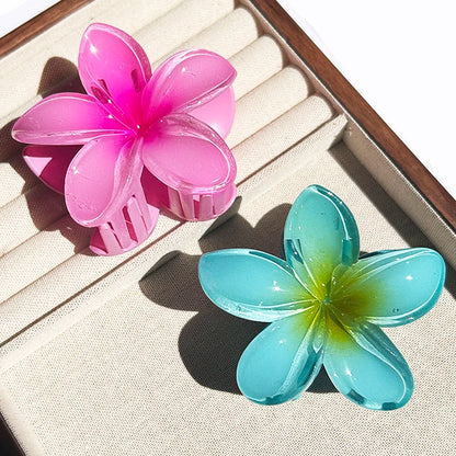 AlohaBloom – Gradient Hawaiian Flower Hair Clip (1/2/3 pcs)