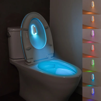 Motion-Activated Toilet Night Light – Mouse Design