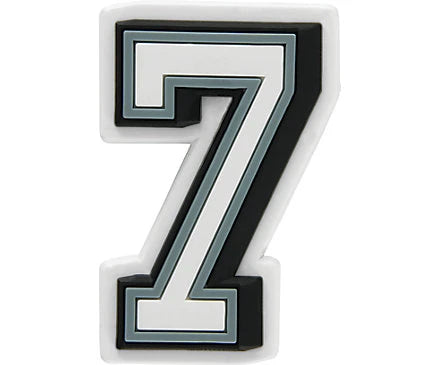Lucky Angel Number Charm – PVC Buckle for Crocs & DIY Accessories