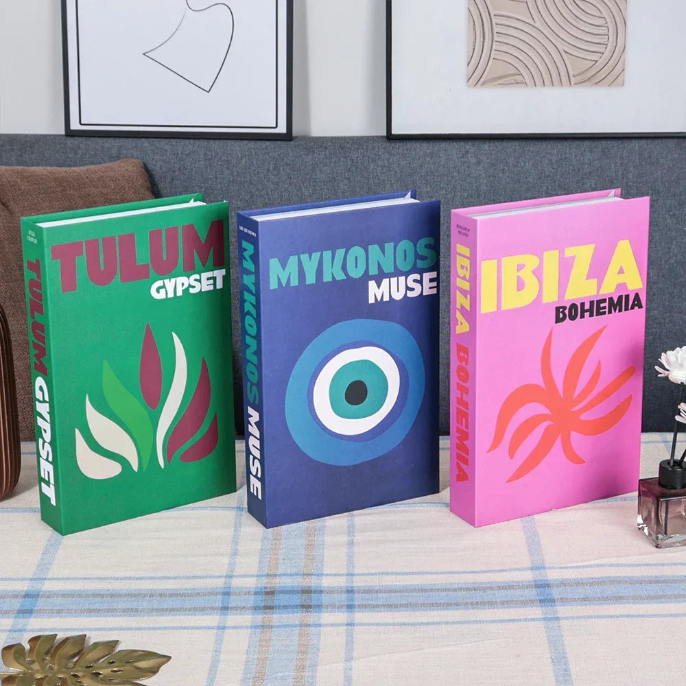 CityStyle – Decorative Book Set (Paris, London & New York)