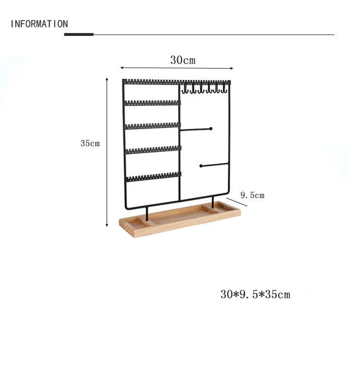 StyleRack – Jewellery Organiser Stand with Tray