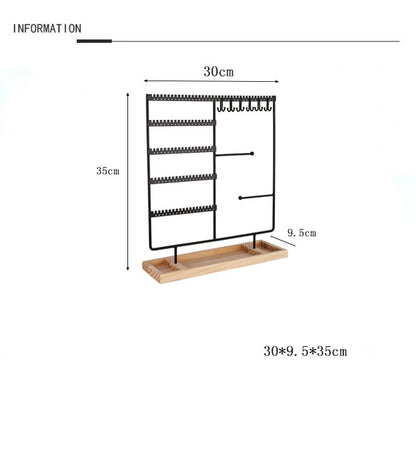 StyleRack – Jewellery Organiser Stand with Tray