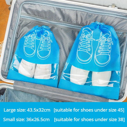 5pcs Shoe Storage Bags – Waterproof & Travel-Ready"