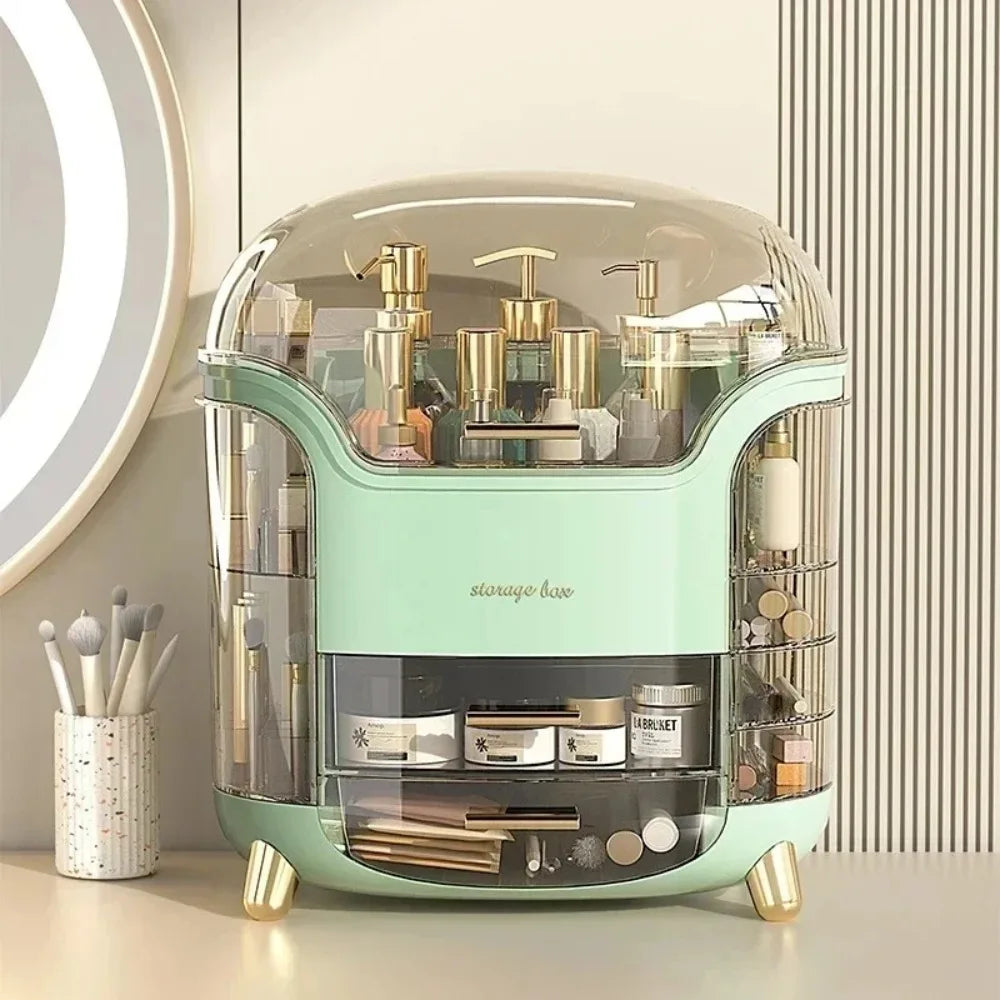 BeautyVault – Makeup & Jewelry Organizer Box with Cover