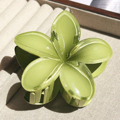 AlohaBloom – Gradient Hawaiian Flower Hair Clip (1/2/3 pcs)