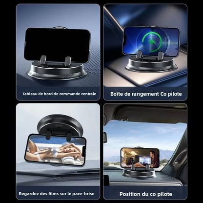 Smart Auto-Clamping Car Phone Holder