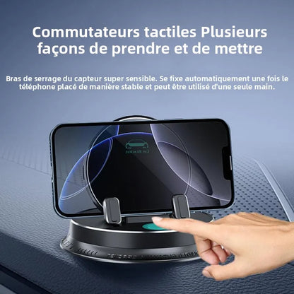 Smart Auto-Clamping Car Phone Holder