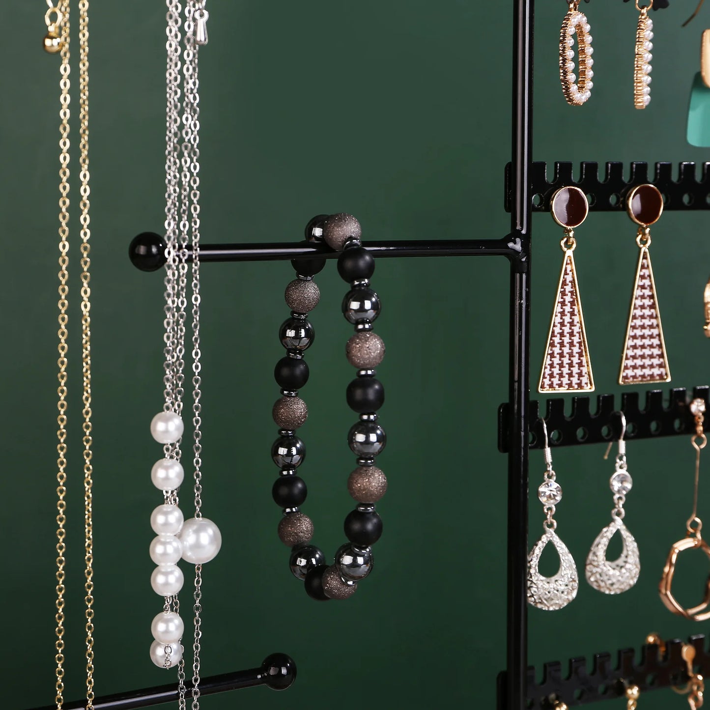 StyleRack – Jewellery Organiser Stand with Tray