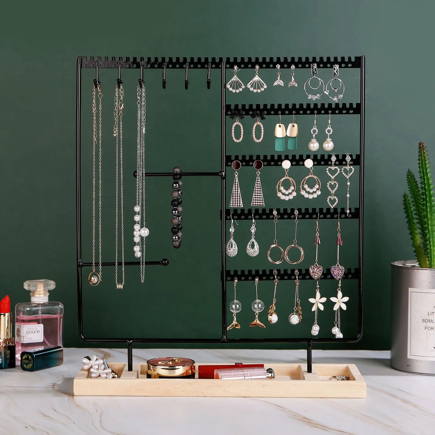 StyleRack – Jewellery Organiser Stand with Tray