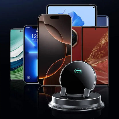 Smart Auto-Clamping Car Phone Holder