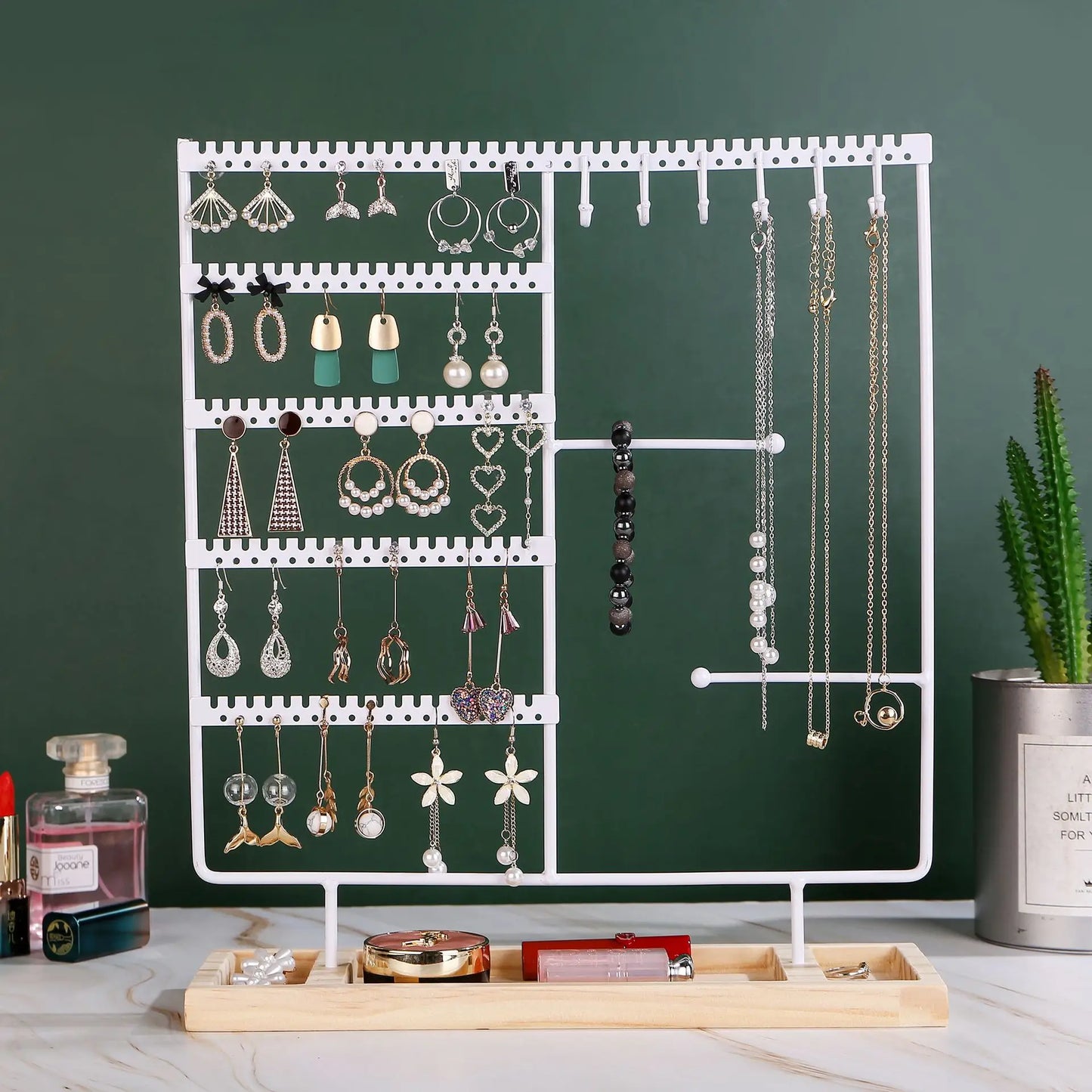 StyleRack – Jewellery Organiser Stand with Tray