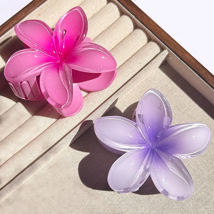 AlohaBloom – Gradient Hawaiian Flower Hair Clip (1/2/3 pcs)