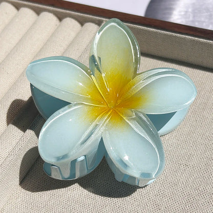 AlohaBloom – Gradient Hawaiian Flower Hair Clip (1/2/3 pcs)