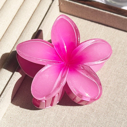 AlohaBloom – Gradient Hawaiian Flower Hair Clip (1/2/3 pcs)