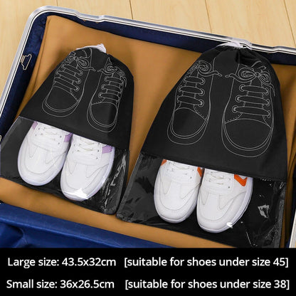 5pcs Shoe Storage Bags – Waterproof & Travel-Ready"