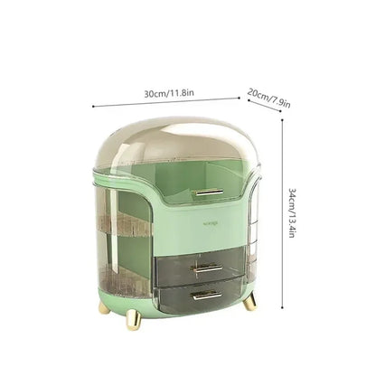 BeautyVault – Makeup & Jewelry Organizer Box with Cover