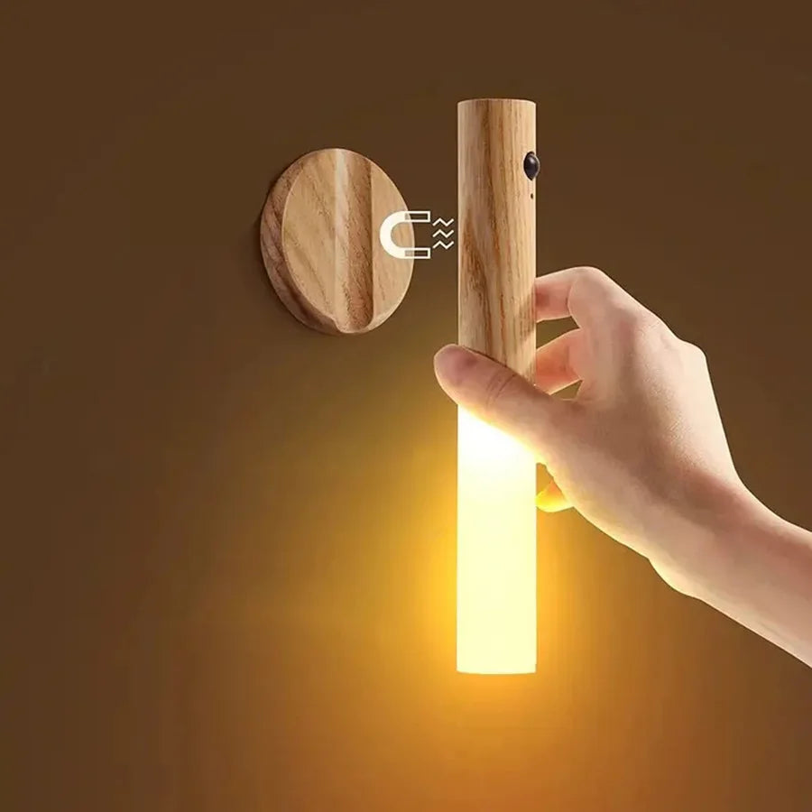 Rechargeable LED Night Light with Human Motion Sensor